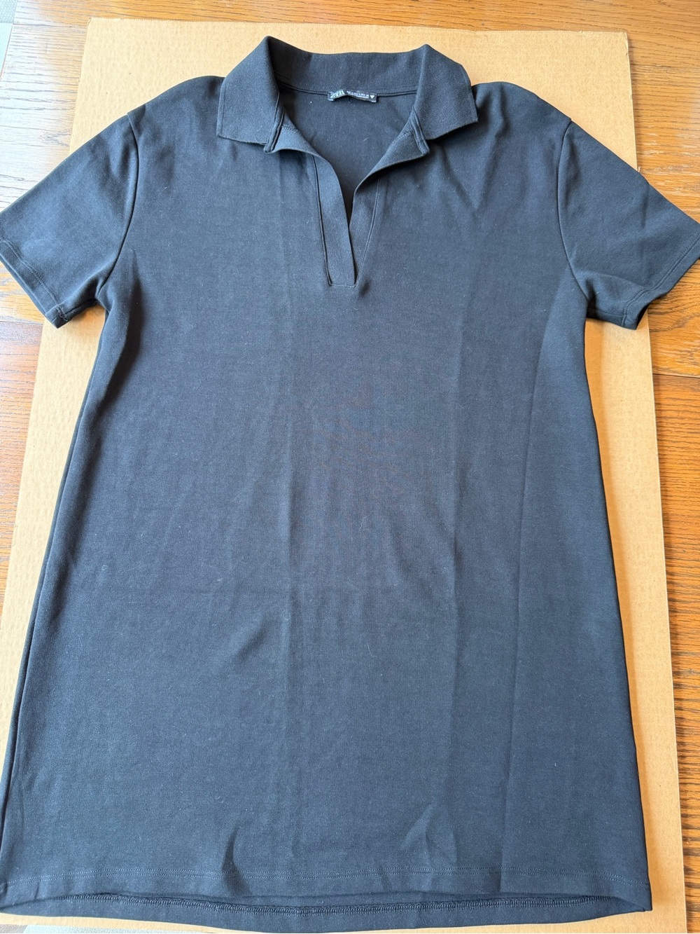 Zara Black Polo Mini Dress